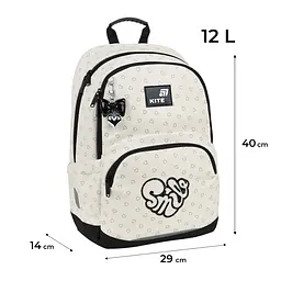 Рюкзак для початкової школи Kite Education 585 Shimmer&Smile Бежевий (K26-585M-2) - мініатюра 3