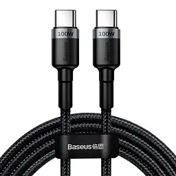 Кабель Baseus Cafule Cable Type-C to Type-C 100W 2m CATKLF-ALG1 Black-Grey