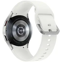 Samsung Galaxy Watch 4 (1.20", 396x396, 16 ГБ, Wear OS, Bluetooth 5.0) Срібний (Grade C) Seller Refurbished - мініатюра 3