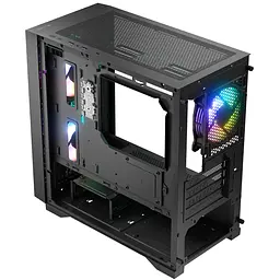 Корпус LogicConcept DART PRO ARGB MINI BLACK MESH fans 3x120mm без БЖ mATX - мініатюра 3