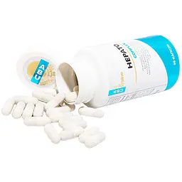 Рослинний комплекс All be Ukraine Hepato Complex для печінки з вітамінами 60 капсул (ABU-02037) - мініатюра 5