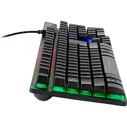 Клавіатура REAL-EL Gaming 8700 Backlit Black (EL123100015) [128762] - мініатюра 6