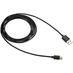 Кабель USB Type-C Canyon Charge & Data USB Type-C Чорний 1.8m (CNE-USBC2B) - мініатюра 2