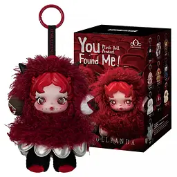 Колекційна м'яка іграшка-сюрприз Pop Mart Skullpanda Серія You Found Me! (SYFM-01) - мініатюра 4