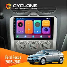 Штатна магнітола Ford Focus 2 2005-2011 Cyclone C9-001 2x32 CPL Cyclone (НФ-00002167)