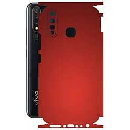Захисна плівка StatusSKIN для Vivo Y19 1915 Корпус Вініл червона матова