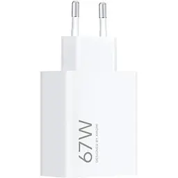 Мережевий зарядний пристрій Xiaomi HyperCharge 67W USB-A (BHR07SKEU) [138149] - мініатюра 3