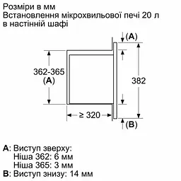Мікрохвильова піч вбудована BOSCH BFL623MC3 - мініатюра 4