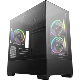 Корпус Deepcool CG380 3F Без БЖ Black (R-CG380-BKAGM3-G) - мініатюра 1