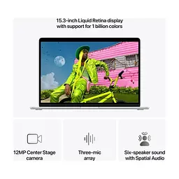 Ноутбук Apple MacBook Air 15 M5 A3448 Silver (MDV94UA/A) - мініатюра 5