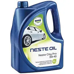 Моторна олива Neste City Pro 5W-40, 4 л