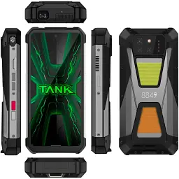 Смартфон Unihertz 8849 Tank 3S 16/512GB Black - мініатюра 4