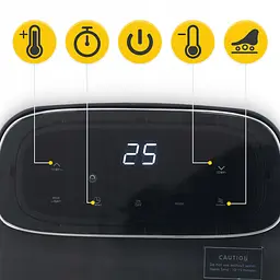 Ванна для ніг гідромасажна 4FIZJO Zen 500 Вт гідромасажер для ніг (P-5905973403566) - мініатюра 9