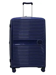 Валіза велика L поліпропілен Airtex 223 78×55×30см 99л Темно-синій