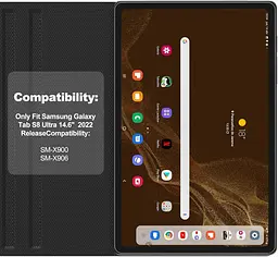Чохол для клавіатури FOGARI Samsung Galaxy Tab S8 Ultra 14,6'' | Клавіатура трекпада з 7-колірним підсвічуванням для Samsung - мініатюра 6