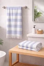 Набір турецьких рушників для ванної 2шт (90x50 см ) TC303375270