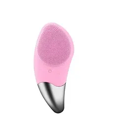 Силіконова щітка-масажер для обличчя Sonic Facial Brush - мініатюра 2