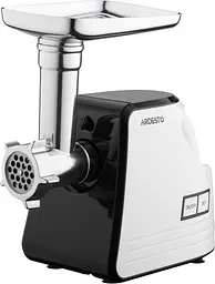 М'ясорубка Ardesto MGA-2300W, White/Black, 2300Вт, 4 диски, соковижималка для томатів та ягід, насадки домашніх ковбасок та кеббе, реверс, 2.2кг/хв