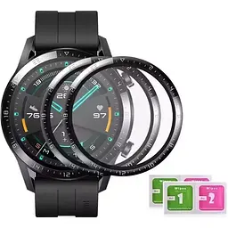 Захисна плівка DK CDK для Huawei Watch GT 2 46mm (LTN-B19) Composite Film box 2 шт. (010379) (black) - мініатюра 2