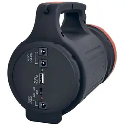 Ліхтар акумуляторний ручний Grunhelm LED GR-1902 1W+22LED 2х2200 mAh (121280)  - мініатюра 3