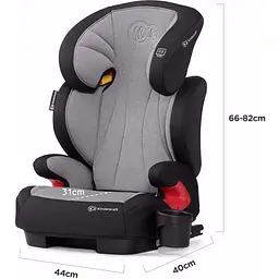 Автокрісло Kinderkraft 15-36 кг IsoFix Unity Grey - мініатюра 6