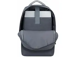 Рюкзак для ноутбука RIVACASE 7562 dark grey anti-theft 15.6 - мініатюра 6