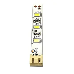 Плата LED HGFS-136HR освітлення для холодильника Samsung DA41-00519R 65x10mm (3072036365) - мініатюра 2