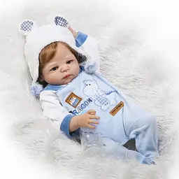 Силіконова колекційна лялька реборн reborn хлопчик теми Reborn Dolls det0018816 - мініатюра 1