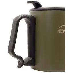 Чашка туристична Tramp з поїлкою і защіпкою 350 мл Olive (UTRC-020-olive) - мініатюра 4