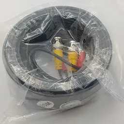 Кабель CCTV для відеоспостереження відео та живлення з роз'ємами BNC+DC 20м - мініатюра 4