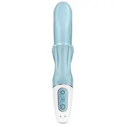 Вібратор-кролик Satisfyer Love Me Блакитний - мініатюра 5
