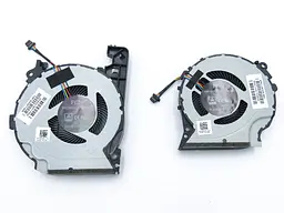 Вентилятор (кулер) для HP Pavilion 15-CX, 15-CX0058WM, 15-CX, 15-CX0068TX (FKKA DFS501105PR0T) (CPU+GPU) Пара