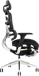 Офісне крісло GT Racer чорне (X-802L Black (W-21 B-41)) - мініатюра 4