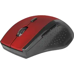 Комп'ютерна мишка Defender Accura MM-365 бездротова 6 кн. до 1600 dpi червона (52367)