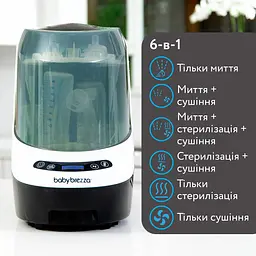 Машина для миття пляшечок Baby Brezza Bottle Washer Pro 3 в 1 (BRZ0103) - мініатюра 4