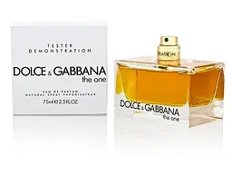 Оригінал Dolce Gabbana The One 75 мл ТЕСТЕР парфумована вода - мініатюра 2
