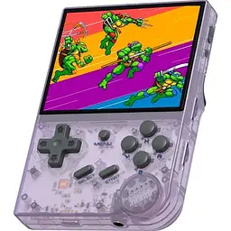 Ретро ігрова приставка Anbernic RG35XX 64GB Transparent Purple [102903] - мініатюра 3
