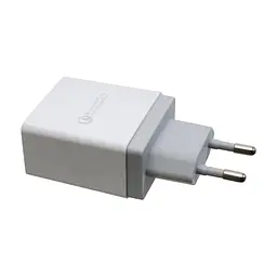 Зарядний пристрій Patron USB QC3.0 2.4A white (PN-QC3-220V-W) - мініатюра 2