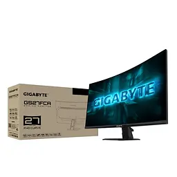 Монітор Gigabyte 27" Gaming GS27FCA VA Black 200Hz - мініатюра 7
