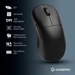 Миша GamePro Asgard Loki Black (GM022B) - мініатюра 11