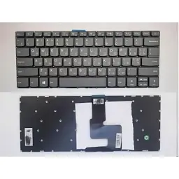 Клавіатура ноутбука Lenovo IdeaPad 320-14ISK,320S-14IKB/14IBR серая UA (A46116)