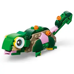Конструктор LEGO Creator Черепаха з квіткою водяної лілії 124 деталі (31377) - мініатюра 6