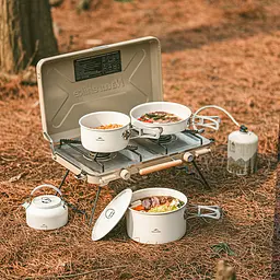 Сковорідка зі складаною ручкою Naturehike CNK2450CF013, 17,5 см, алюміній, біла - мініатюра 7