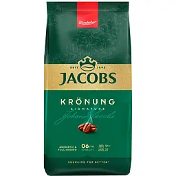 Кава в зернах Jacobs Kronung купаж арабіка/робуста 1 кг (kuh0015287)