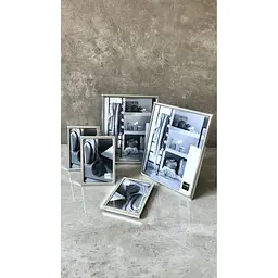 Фоторамка J-Line металева з вигнутими лініями 20х25 см (93222) - мініатюра 3