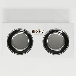 Hollky Base XL20 — миски на підставці для великих собак (2 × 1,8 л) - мініатюра 8
