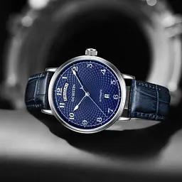Водостійкий механічний годинник Ochstin Expo silver - мініатюра 2