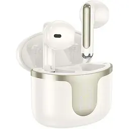 Навушники бездротові Hoco EQ7 Snowflake true wireless BT headset білі