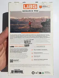 Оригінальний протиударний чохол для iPhone 16 Pro Max UAG Monarch Titanium 114457113636 - мініатюра 9