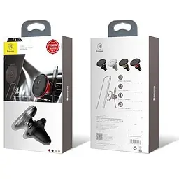 Тримач автомобільний магнітний Baseus Magnetic Car Mount (C40141201113-00) - мініатюра 3